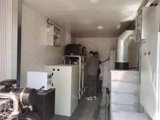 SSCH120-3000/15000 AC Dynamometer Test Bench สําหรับการทดสอบมอเตอร์รถพลังงานใหม่ที่ติดตั้งในถัง