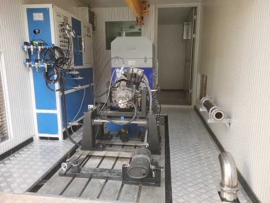 SSCH120-3000/15000 AC Dynamometer Test Bench สําหรับการทดสอบมอเตอร์รถพลังงานใหม่ที่ติดตั้งในถัง
