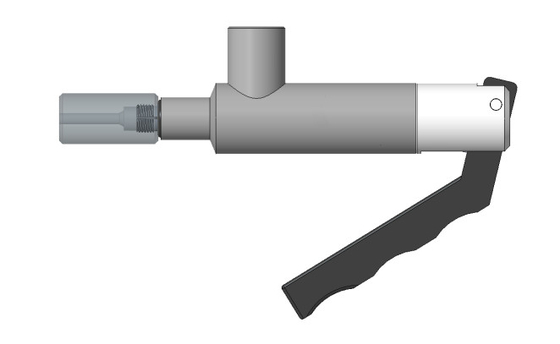 TF110 ซีรี่ย์ Threaded สแตนเลสกดมือประเภท Quick Connect Coupling