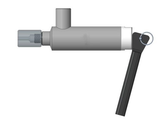 แบบการจับเหล็กไร้ขัด Threaded Quick Connect Coupling TF120
