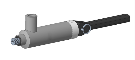 แบบการจับเหล็กไร้ขัด Threaded Quick Connect Coupling TF120