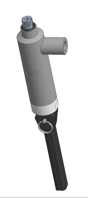 แบบการจับเหล็กไร้ขัด Threaded Quick Connect Coupling TF120