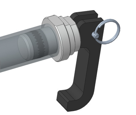 ประเภทมือสแตนเลสแบบ Quick Connect Coupling TF322 สําหรับพื้นที่เล็ก
