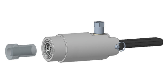 อัลลูมิเนียมสลัดมือประเภท Quick Connect Coupling TF421 การใช้งานความดันสูง