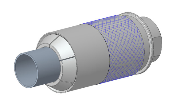 ประเภทของสแตนเลส Clamps Sleeve Quick Connect Coupling TF530