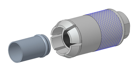 ประเภทของสแตนเลส Clamps Sleeve Quick Connect Coupling TF530