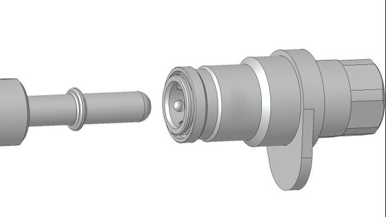 TF531 ซีรีส เหล็กไร้ขัดกล่องเหล็กกลมชนิด Quick Connect Coupling (พิเศษสําหรับ Port ท่อน้ํามัน)