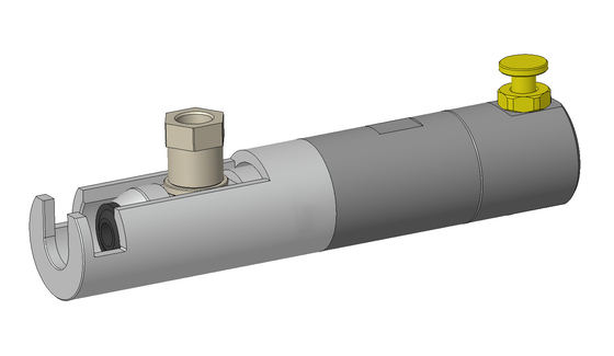 เครื่องเชื่อมต่อแบบรวดเร็วแบบ Bayonet ของวัสดุเหล็กสแตนเลสอลูมิเนียม ซีรี่ย์ TF550
