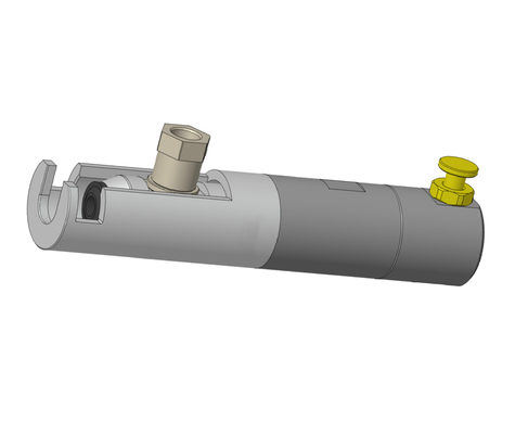 เครื่องเชื่อมต่อแบบรวดเร็วแบบ Bayonet ของวัสดุเหล็กสแตนเลสอลูมิเนียม ซีรี่ย์ TF550