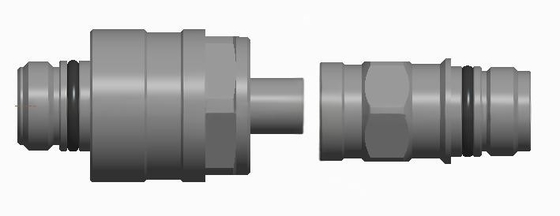 ราคาถูกสแตนเลสสแตนเลสอลูมิเนียมสลัดหรือทองแดง TFH ขนาดใหญ่ Radial Floating Blind Mating Fluid Connector