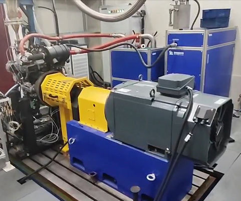 SSCD130-1750/4500 130 kW 840 Nm 4500 RPM อัตราเฉื่อยต่ํา ความตอบสนองแบบไดนามิกสูง เบนจ์ทดสอบเครื่องยนต์ดีเซล