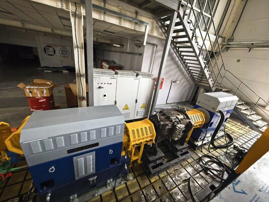 SSCD500-1500/3800 500kW 3183 Nm ระบบเตียงทดสอบแบบไดนาโมเมตร