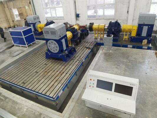 ระบบแท่นทดสอบไดนาโมมิเตอร์สำหรับงานหนัก ชนิด SSCD630-1800/4000 กำลัง 630kW แรงบิด 3342Nm