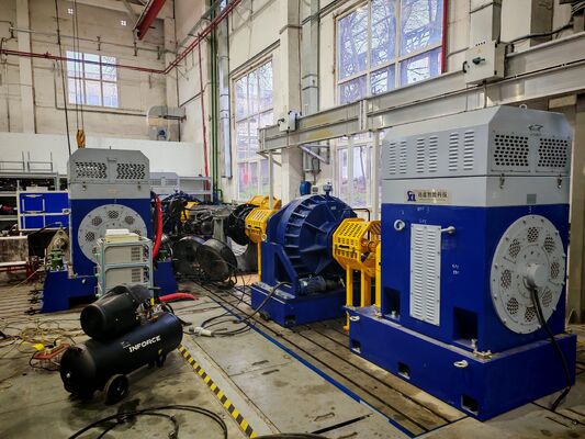 ระบบแท่นทดสอบไดนาโมมิเตอร์สำหรับงานหนัก ชนิด SSCD630-1800/4000 กำลัง 630kW แรงบิด 3342Nm