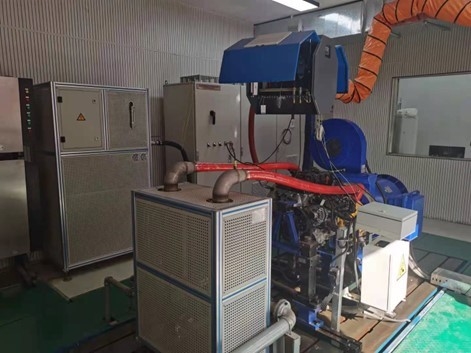SSCG90-3000/10000 90Kw เตียงทดสอบประสิทธิภาพเครื่องยนต์แก๊สไดนาโมมิเตอร์