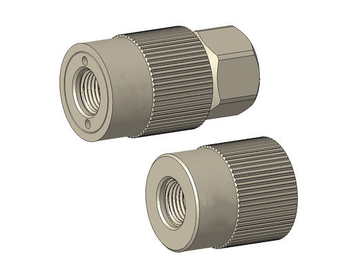 TF240 ซีรีส สแตนเลสและอลูมิเนียมเหล็กสแตนเลสหมอนมือ แบบ Quick Connect Coupling