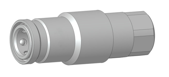 TF531 ซีรีส เหล็กไร้ขัดกล่องเหล็กกลมชนิด Quick Connect Coupling (พิเศษสําหรับ Port ท่อน้ํามัน)