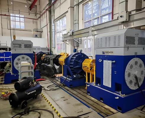 ระบบทดสอบไดนาโมมิเตอร์ไฟฟ้าเพลาล้อรถยนต์ SSCD400-1800-4000