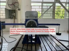 SSCG30-3000/10000 30kW ความแม่นยําสูง โมดูลการออกแบบ ไฟฟ้า Dynamometer ระบบการทดสอบ Bench
