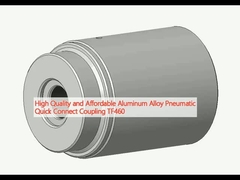 คุณภาพสูงและราคาถูก สังกะสีอลูมิเนียม พนูเมติก Quick Connect Coupling TF460
